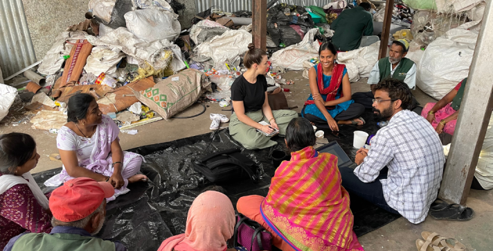 Meeting with Informal Waste Workers in India